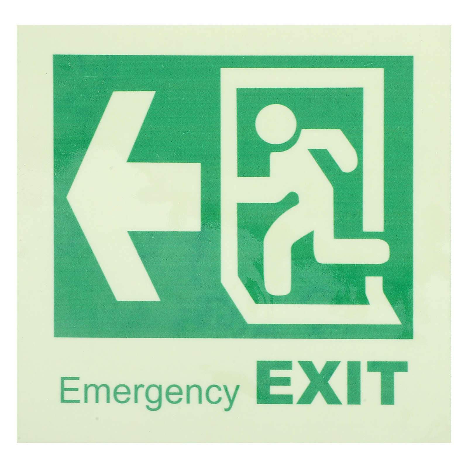 Emergency Exit Sign - Stiker Tanda Darurat Penerangan Mandiri yang