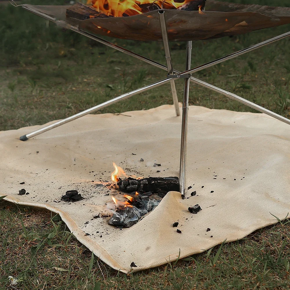 Fire Blanket Kitchen - Matras insulasi barbekyu piknik, keset kain
