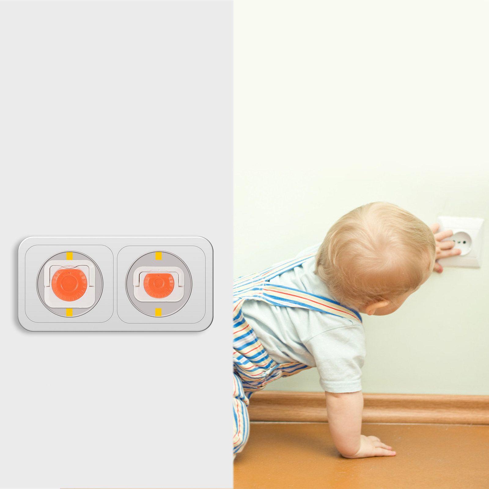 24Pcs Penutup Stopkontak Unive - Outlet Cover Baby ulasan dan harga
