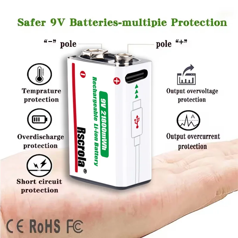 Baterai Lithium-Ion Isi Ulang  - Smoke Detector Interconnected ulasan dan harga