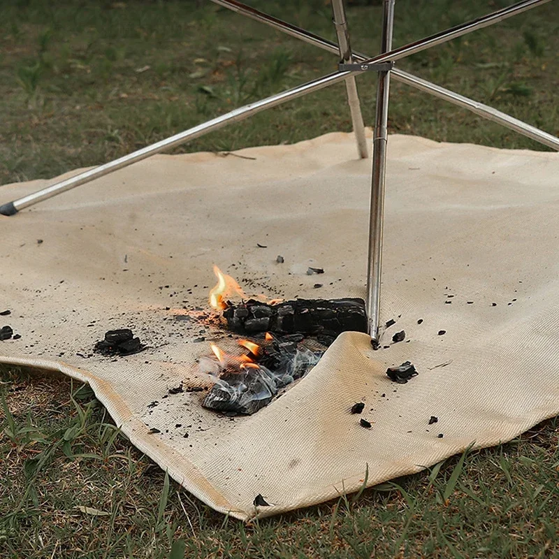Baru berkemah luar ruangan tah - Fire Blanket Kitchen ulasan dan harga