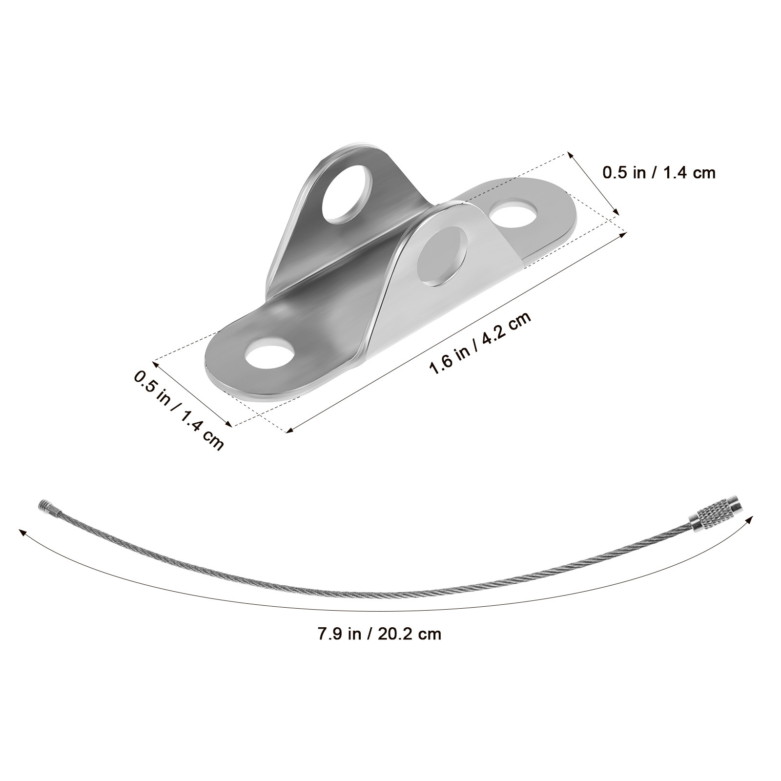 6 Set Penahan Furnitur Dinding - Earthquake Anchor Strap ulasan dan harga