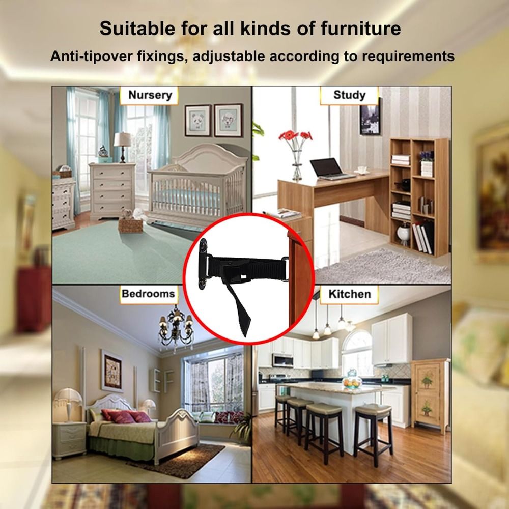 Penahan Furnitur Anti Gempa Un - Earthquake Anchor Strap ulasan dan harga