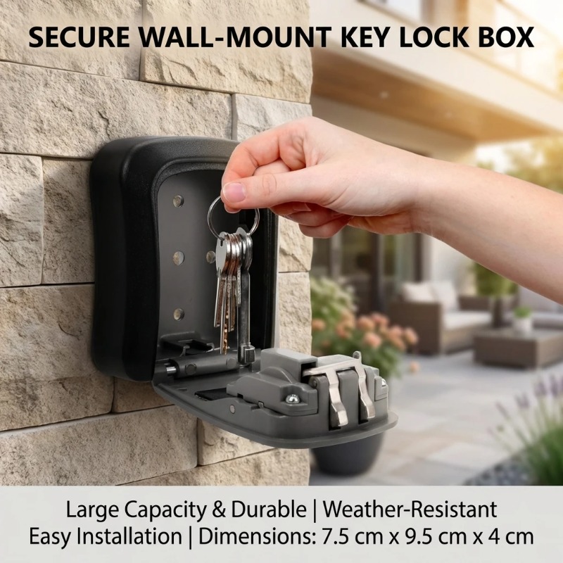 Kotak Kunci Dinding dengan Kun - Lockbox Key Secure ulasan dan harga
